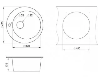 Мойка Паулмарк Гелеген ПМ404800-БЕ / Paulmark Gelegen PM404800-BE