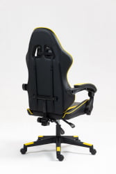 Кресло спортивное TopChairs Shadow черно-желтый