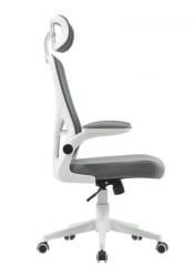 Кресло офисное TopChairs Airone серый ткань