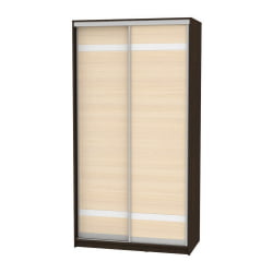 Шкаф-купе B-230х120х60-2(Венге-ДМ-D9D9)