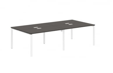 Бенч-система 4-местная EDIS EUWST 2713 Мокко Белый