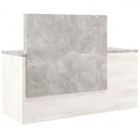 Стойка ресепшн правая B-TONE BTN36190131 Сосна Бетон светлый