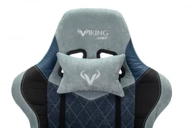 Кресло игровое Бюрократ VIKING 7 KNIGHT BL FABRIC Синий