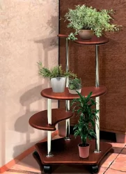 Подставка под цветы В-4 (Итальянский орех)