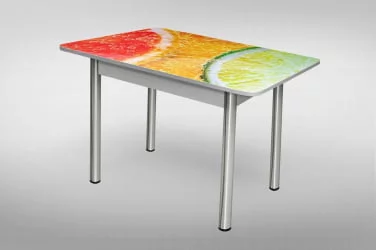 Стол обеденный Прямоугольный 1200х700 фп КИВИ 2 ЛДСП серый