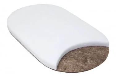 Матрас из ортофайбера с кокосом и латексом Барон Стандарт Классик Овальный