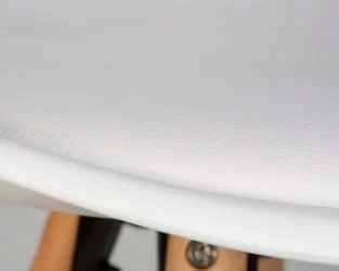 Стул полубарный DOBRIN RONNI Белый ZL-W-02