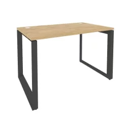 Стол рабочий на О-образном м/к ONIX O.MO-SP-2.7 Тиквуд Светлый/Темный