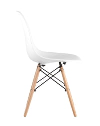 Стул Еамес Стйле ДСВ белый (разборный каркас) / Eames Style DSW