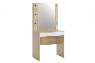 Трюмо Зара СМЗ-03 дуб сонома/белый / SMZ-03