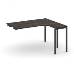 Стол-приставка к опорной тумбе/шкафу (правый) CONCEPT CN.OSAPR-006(R) Дуб Мали Черный