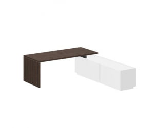 Стол на тумбу Oliver OL-20-01.DT Дуб табак