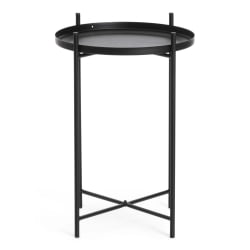 Столик журнальный TAVETT / 1 шт. в упаковке металл, 37,6*37,6*52 см, черный