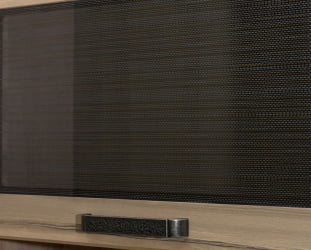 Шкаф-витрина кухонный (с системой плавного закрывания) Бруклин 101.80.1 Дуб Кронберг/Лагода/Антрацит