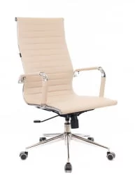 Кресло руководителя Everprof Rio T Экокожа Бежевый