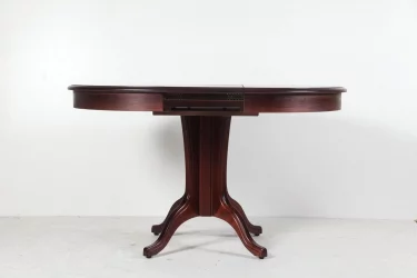 Стол из массива дерева Орион-5 (d1000) тон 9м