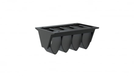 Держатель для проводов Forta 010.010.00005 Черный графит