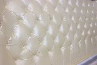 Кровать Леонарда Prestige Beige Perlato (натуральная кожа)