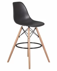 Стул барный ДОБРИН ДСВ БАР Темно-серый ГР-04 / DOBRIN DSW BAR GR-04