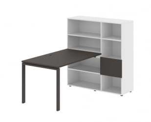 Рабочая станция EDIS EURST 1213 Мокко Мокко Белый