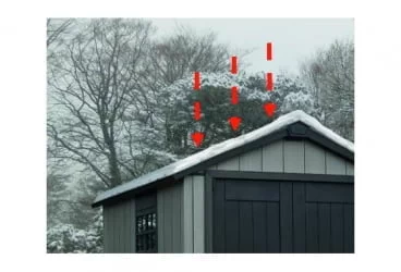 Сарай пластиковый OAKLAND 759