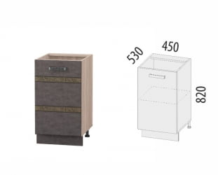 Напольный шкаф (лев/прав) Бруклин 101.72