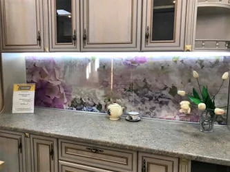 Глянцевый фартук (КОМПОЗИТ) KM 233