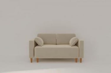 Диван прямой Ультра (Berhouse) Цвет фасада: Азур рогожка; Тип: Прямой; Материал фасада: Микророгожка