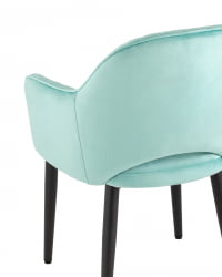 Стул Венера диамант велюр Мятный