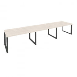 Стол переговорный (3 столешницы) ONIX O.MO-PRG-3.3 Денвер Светлый/Антрацит