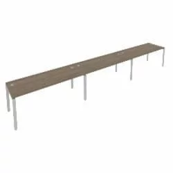 Рабочая станция на 3 раб.места Метал Систем Б.СМ-3.5 Вяз/Серый / Metal System