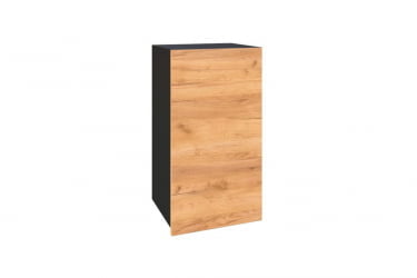 Шкаф кухонный 400 Шервуд ЛД 281.320.000.021 Черный Дуб золотой