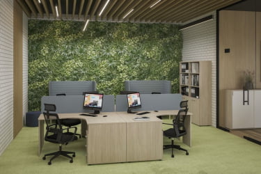 Мебель для офиса Sigma №11 Белый Дуб светлый