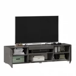 ТВ тумба Бруклин ЛД 685.010.000 М Оникс Серый глянец