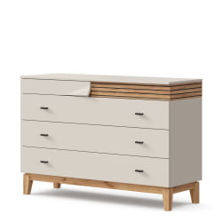 Комод 1200 Нильс ЛД 423.050.000 Кашемир/Дуб Тортуга