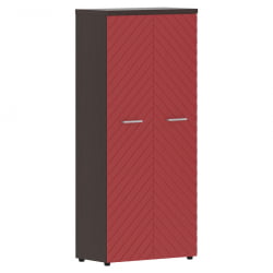 Шкаф с глухими дверьми и топом Torr LUX TLHC 85.1 Венге Магия Красный