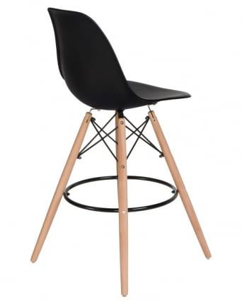 Стул барный ДОБРИН ДСВ БАР Черный Б-03 / DOBRIN DSW BAR B-03_4