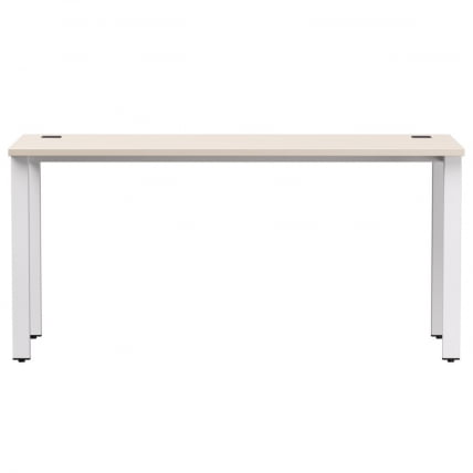 Стол прямой на металлокаркасе, опоры 45 гр Everprof EVO 254S004 Кашемир Белый_1