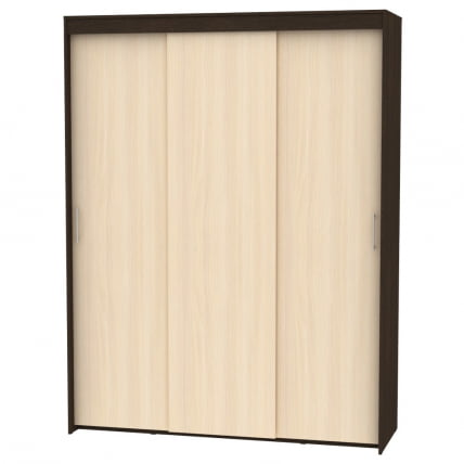 Шкаф-купе T-3-230х175х60(Венге-ДМ-8)_0