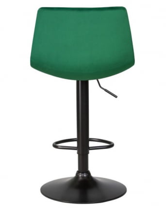 Стул барный ДОБРИН ТАИЛОР БЛАCК (зеленый велюр (МДЖ9-88)) 2 шт / DOBRIN TAILOR BLACK (MJ9-88))_5