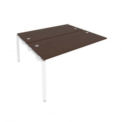 Проходной наборный элемент рабочей станции Metal System Б.ПРС-СП-2.4 Венге/Белый_0