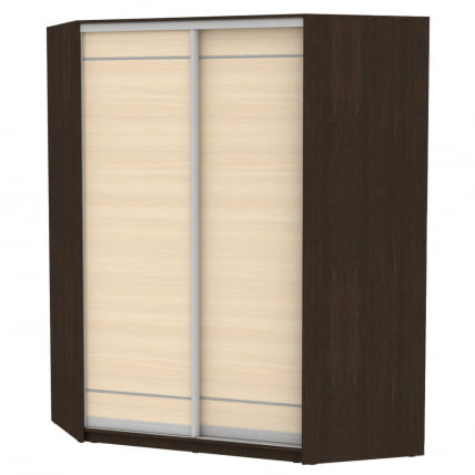 Шкаф-купе YA-198х1400-718-3(Венге-ДМ-D1D1)_0