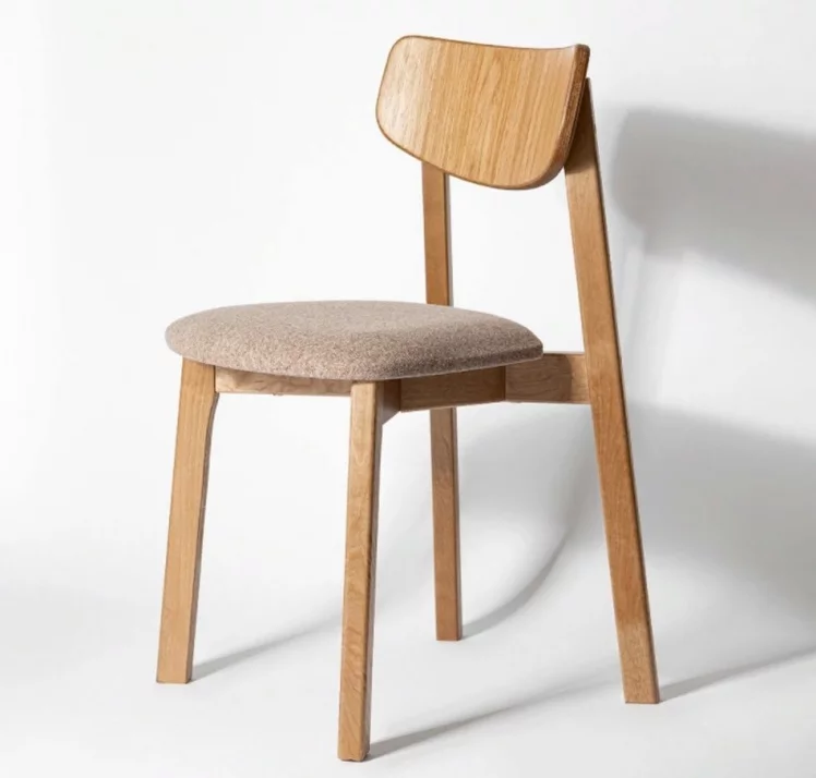 Стул с мягким сиденьем Вега Violet жаккард Орех_0