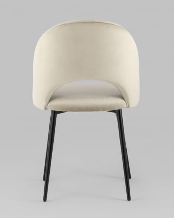 Стул Меган велюр Бежевый_4