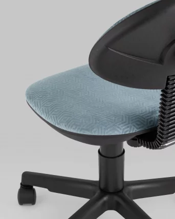 Кресло компьютерное детское УМКА Геометрия морской_6