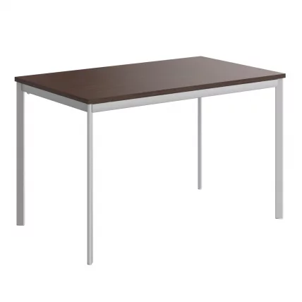Стол прямой IMAGO-S СП-2S венге магия алюминий_0