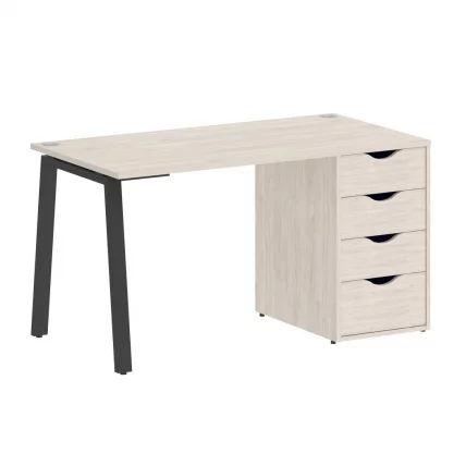 Стол письменный HOME OFFICE VR.SP-3-138.4.A Денвер Светлый/Антрацит металл_0