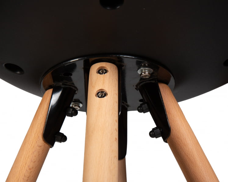 Стул полубарный DOBRIN RONNI Черный B-03_8