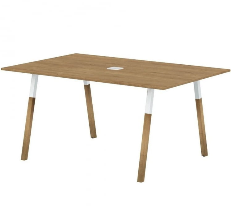 Конференц-стол Forta FSCT 1510 Дуб Гамильтон Белый премиум_0