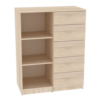 Комод Калисто(K28)1147х902х468PUSHtoOPEN(ЯШТ-ЯШС)_1